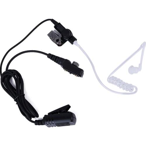 For Hytera Waterproof Air Tube Earpiece Headset PPT for Hytera PD700 PD780 PD785 PD788 PD780G PD788G PD785G HYT Radio Walkie