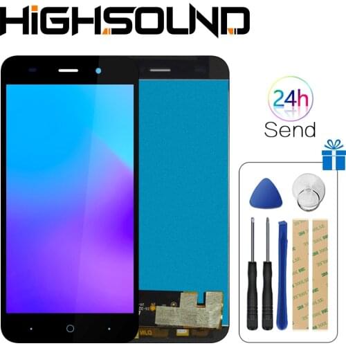 For ZTE Blade X7 LCD Display D6 V6 Z7 LCD Display Touch Screen Digitizer Phone Parts For ZTE Blade X7 V6 T660 T663 LCD+tools