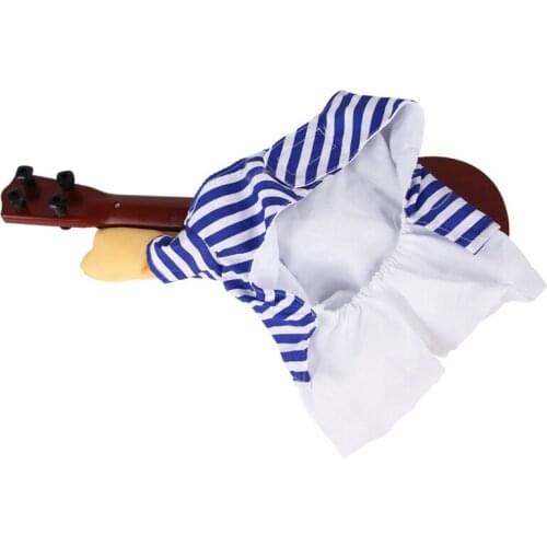 Halloween Pet Costumes Cute Guitarist Cosplay Change Into Clothes Kitten Puppy Cape Kawaii Pet Clothes Dog Costume For Festival