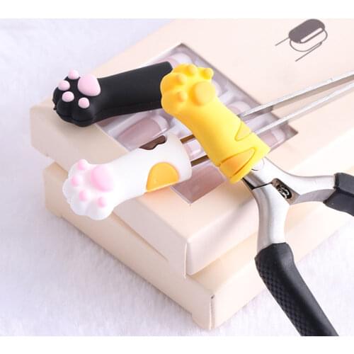 1Pcs Nipper Cover Protective Sleeve for Nail Cuticle Scissors Manicure Pedicure Tools Dead Skin Tweezers Cap