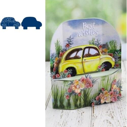 On The Road Metal Cutting Dies Scrapbook Diary Decoration Stencil Embossing Template DIY Greeting Card Handmade 2021 NEW Product