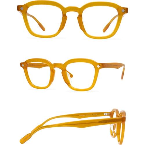 Belight Optical New Arrival Fancy Vintage Retro Acetate with Rivet Oval Shape Spectacle Frame Precription Lens Eyeglasses 9568