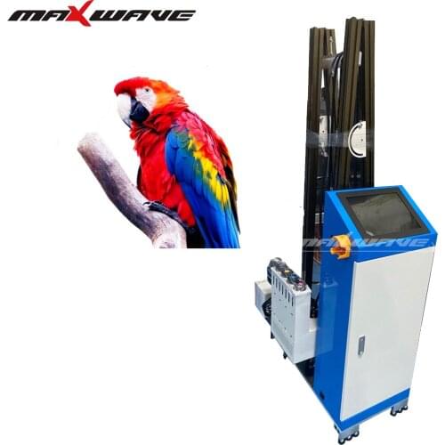 Excellent Definition 3D Vertical Unlimited Width Wall Decal Printing Machine Price For Advertisement