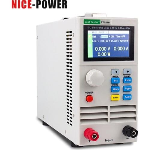 150V 40A/15A 400W Professional Programmable DC Electrical Load Digital Control DC Load Electronic Battery Tester Load Meter