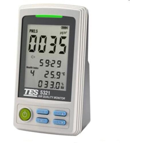 TES-5322 PM2.5 Air Quanlity Monitor (Read Directly),Air Quanlity Investidations,Accurate Temperature and Humidity Measurement