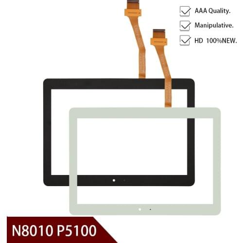 High Quality 10.1 inch For Samsung Galaxy Note N8000 N8010 P5100 Touch Screen Digitizer Front Glass Free shipping