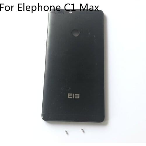 Used Protective Battery Case Cover Back Shell + Camera Glass Lens + Screws For Elephone C1 Max MTK6737 Quard Core 6.0 1280*720