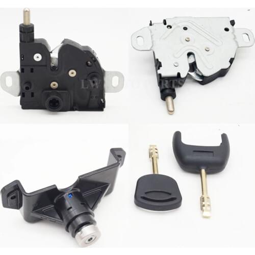 Bonnet Hood Lock & Latch Complete Set with 2 Keys For Ford Transit MK7 2006 2007 2008 2009 2010 2011 6C1A-16D748-AB