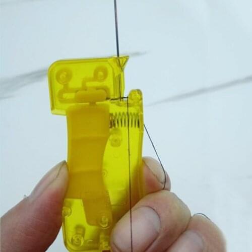 1pc Automatic Needle Threader Sewing Needle Threader Stitch Insertion Tool DIY Needlework Sewing Accessories 7*3.5cm