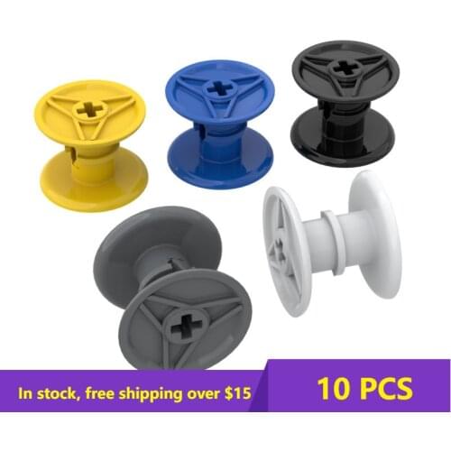 10PCS MOC Bricks Bricks 32012 Big Thread Reel Ldd32012 for Building Blocks Parts DIY Construction Christmas Gift Toys