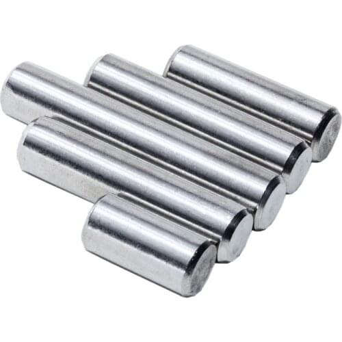 20pcs M8 stainless steel cylindrical pin positioning pins fixed solid home decoration 8mm-20mm length
