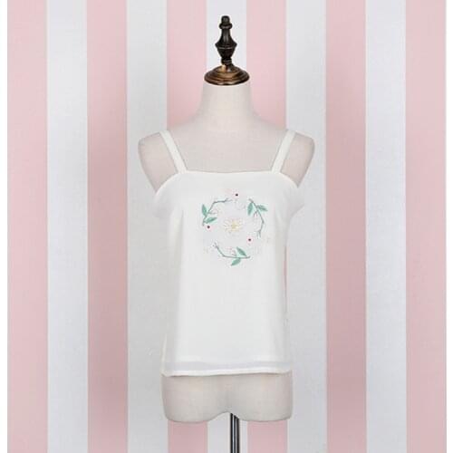 2021 chinese camisoles hanfu shirts qipao tops ladies classic cheongsam blouse oriental flower embroidery hanfu shirt tank tops