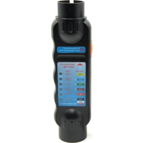 3 Pcs 7Pin 13Pin Car Vehicle Towing Trailer Socket Diagnostic