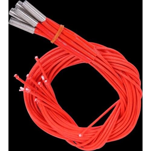 5pcs 3D Printer 12v/24v40w Reprap 12V/24V 40W Ceramic Cartridge Heater for 3D Printer Prusa Mendel
