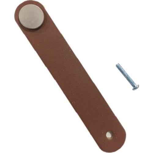 7x Classic Handmade Leather Suitcase Luggage Handle Replacement Door Handle