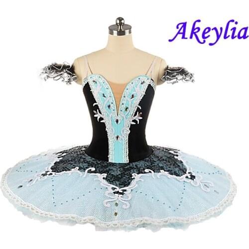 Professional ballet Pancake Platter Tutu Custom Classical for adult Mint green performance Ballet dress competition custom made