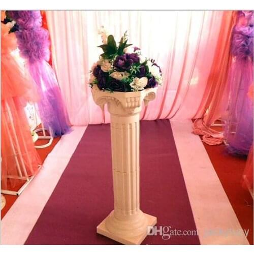 White Plastic Roman Columns Road Cited For Wedding Favors Party Decorations Hotels Shopping Malls Opened Welcome Road Leader