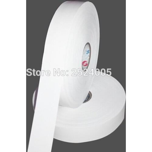 Free shipping wholesales width 55mm blank white nylon tape/customize clothing care labels/garment printed tags/tape printing
