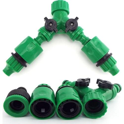 Garden Water Tap Quick Connector 4/7mm 8/11mm Thread Nipple Joint Splitter Drip Irrigation Hose Adapter for Watering Tool