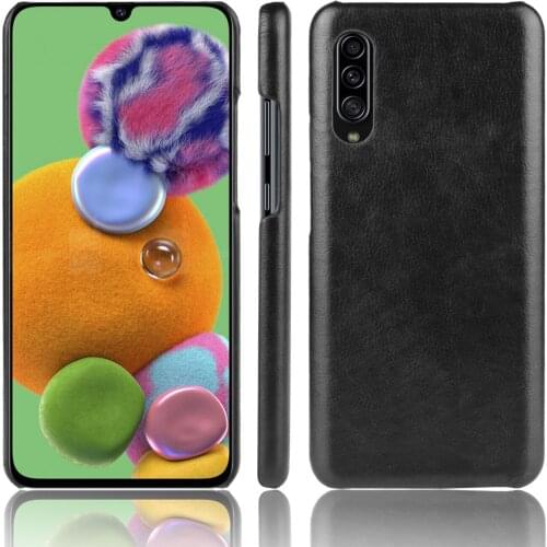 Litchi pattern PU Leather phone case For Samsung Galaxy A90 5G