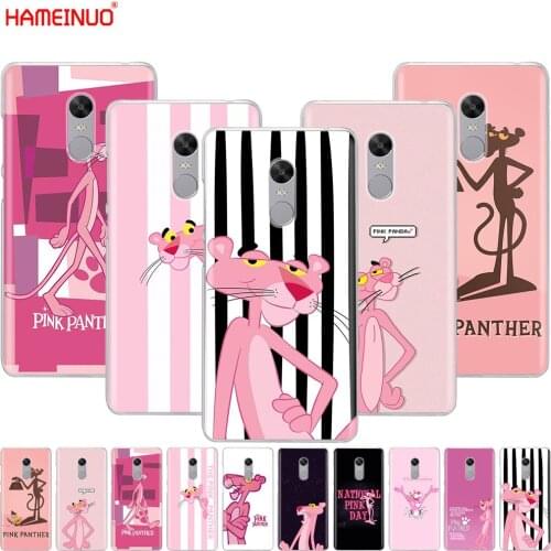 HAMEINUO Pink Panther lovely Cover phone Case for Xiaomi redmi 5 4 1 1s 2 3 3s pro PLUS redmi note 4 4X 4A 5A