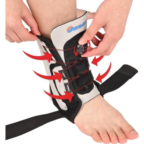 Tenbon Boa Spin System Ankle Brace Ankle Support Protector Ankle Achilles Tendon Ligament Protector Ankle Joint Fixation(1PCS)