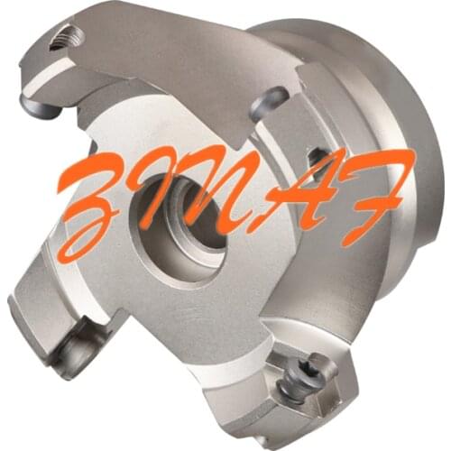 KM12R50-22 45 degrees Milling cutter knife dish 50 63 80 100mm For Carbide Insert SEHT1204 CNC Lathe Machine Face Milling Cutter