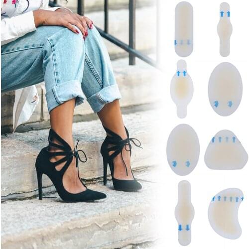 Adhesive Gel Blister Anti-Wearing Heel Sticker Pedicure Patch Foot Care