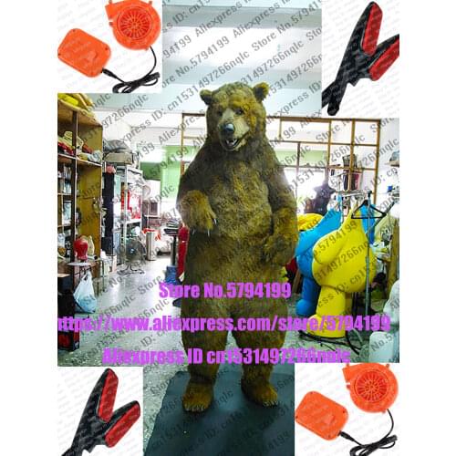 BROWN BEAR Fursuit Suit Costume Cosplay Animal Party Fancy Dress Carnival Birthday Party Cosplay New