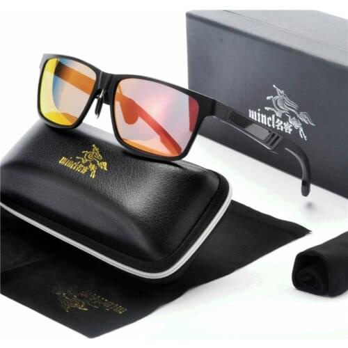 Brand Mens Polarized Sunglasses Business Classic High Quality Full Frame Aluminum Magnesium Glasses Women UV400 Goggles NX