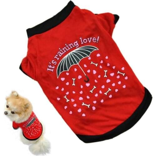 New Dog Clothing Pet Dog Clothes Small Costume Cheap Wears Clothes T-shirt Summer Chihuahua Products For Dogs Hot Sale -25