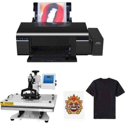 A4 DTF Printer L805 Heat Transfer Film Printer Digital PET Film Printer Textile DTF Printers for jeans t-shirt clothes