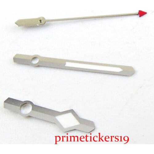 PARNIS silver plated watch hands fit miyota 8215 821A 8205 movement