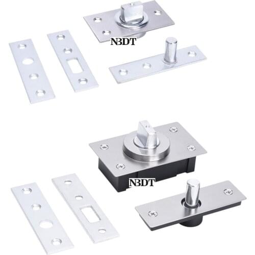 360 Degrees Rotation Springless Pivot Door Hinge Top Floor Mount