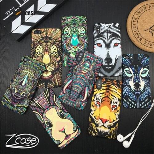 Pattern Luminous Animal Hard Case For iPhone 12 11 Pro Max 7 8 6s Plus Xs Max XR Samsung Galaxy S8 S9 S10 Plus Note 8 9 10 pro