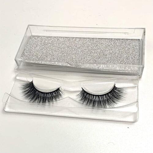 1 Pair Mink Eyelashes 100% Cruelty free Handmade 3D Mink Lashes Crisscross Nature Soft False Eyelashes Makeup Lashes EP06