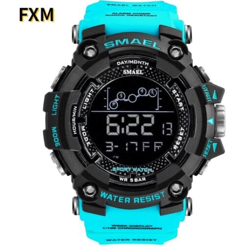 2021 Womens Watch Fashion Water Resistant Sport Watch Army Led Digital Wrist Stopwatches for Male Relogio Masculino Watches