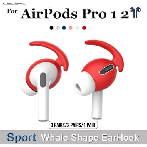 3/2Pairs For AirPods Pro 2 1 EarHooks Ear Holders For Apple AirPods Ear Hooks Eartips Tips Headphone Accessories Ear buds Covers