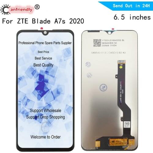 A7020 LCD For ZTE Blade A7S 2020 LCD Display+Touch Panel Screen Digitizer Module Assembly Display Repair For ZTE Blade A7S 2020