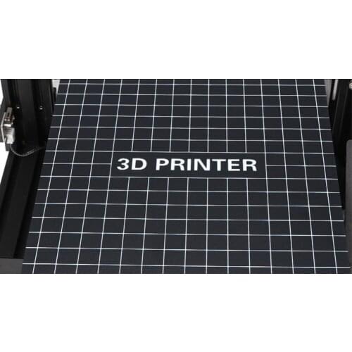 3D Printer Accessories Hot Bed Platform Sticker For Ender-3 3D Printer No Glue Trace Office Electronics Equipment Heat Paper