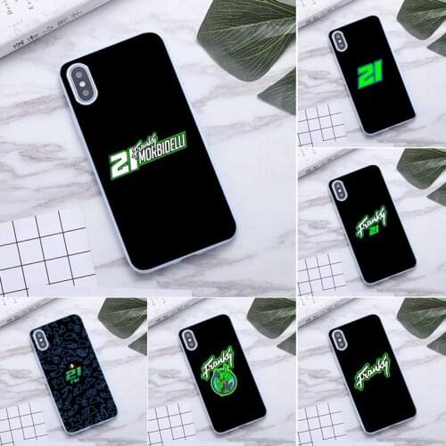 Franco FM 21 Morbidelli Phone Case For iphone 12 11 Pro Max Mini XS 8 7 6 6S Plus X SE 2020 XR Candy purple Silicone cover