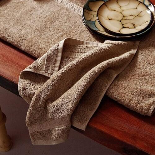 Home textile brand bathroom towel small face hair towels for adults wash cloth square solid 100%cotton hotel supplies 32*32cm
