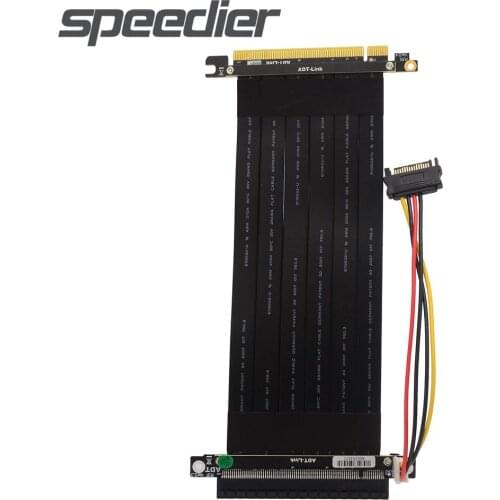 RTX 3060 RX5700xt Graphics Card BTC Mining GPU Flat Mount Extension Cable PCIe Gen3 x16 Full Speed Riser Cable PCI-e 16x Adapter