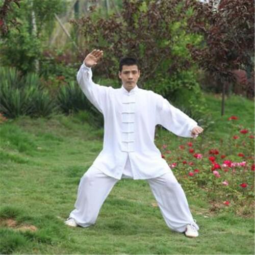 Tai Chi Cotton Uniform Martial Arts Kung Fu Wushu Clothing Taiji Wing Chun Suit