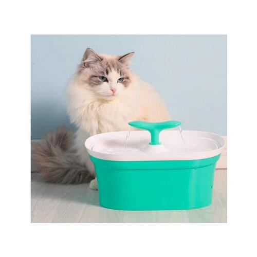 2.8L Pet Cat Fountain Cats Drinking Dog Drinker Automatic Dogs Water Fountain Kitten Dinker Puppy Feeder Water Dispenser