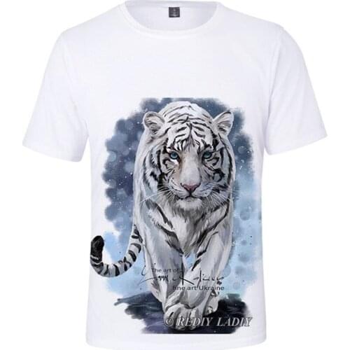 New 3d T Shirt Animal Tiger Tshirts for TeensFashion Casual Streetwear Men Woemn Oversized Short Sleeve Tiger Streetwear Top Tee