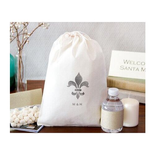 Personalized Fleur De Li Hangover Kit destination wedding favor gift Welcome Bags Bachelorette hem bridal shower party gift bag