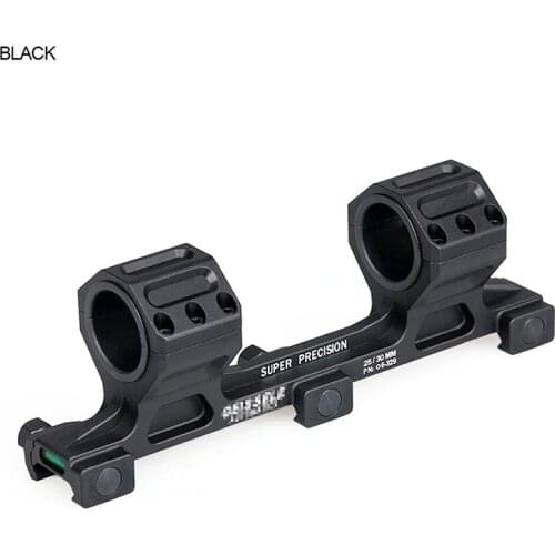 PPT hot Tactical airsoft accessories 25.4 or 30mm scope mount hunting rifle scope mount double rings with bubble level airguns