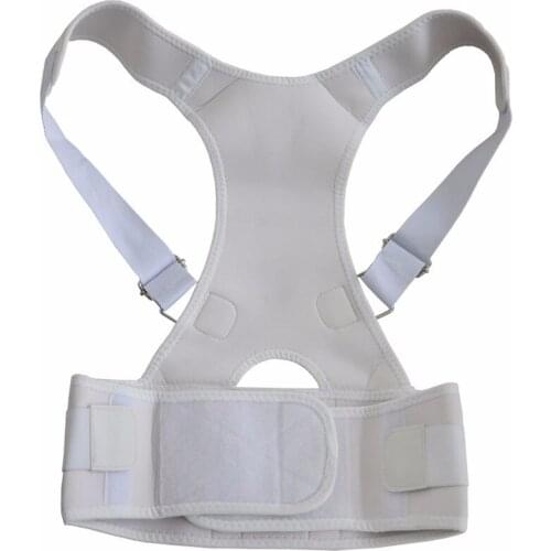 Adjustable Orthopedic Back Posture Corrector Mens Lumbar Support Belt Shoulder Straps for Mens Bodybuiding Vest