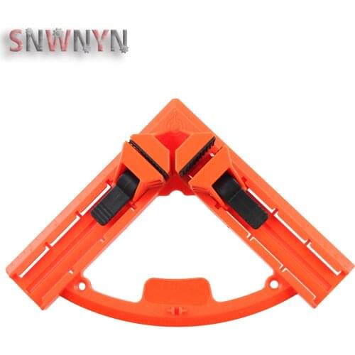 Adjustable 90 Degree Angle Clamp Right Angle Clip Plastic Corner Clip Wood Clamp Picture Frame Carpentry Clamps for Woodworking